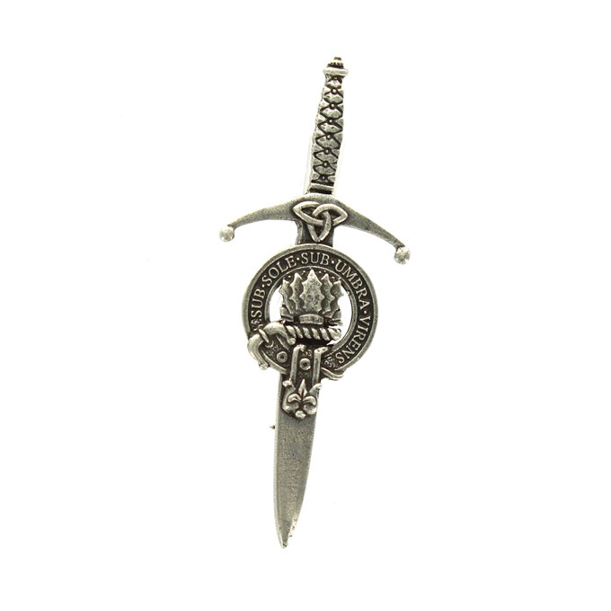 Kilt Pin, Clan Crest, Clan Irwin, Irvine, Irving